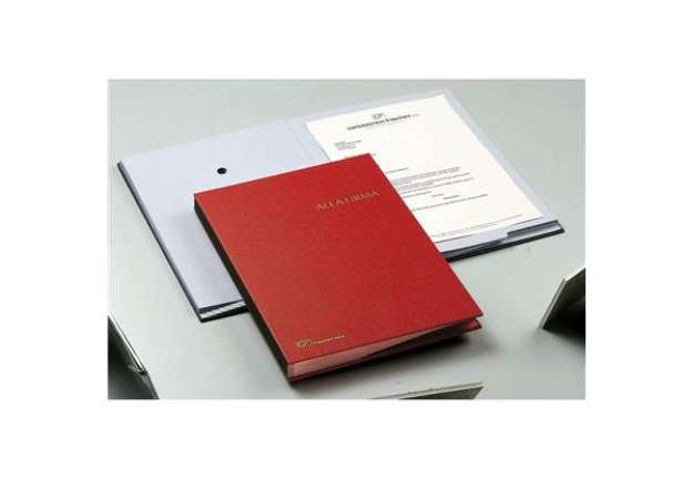 Immagine di Libro Firma Fraschini 18 intercalari con fori blu 618-A-DB