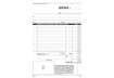 Immagine di Blocco ricevute sanitarie registro degli onorari Data Ufficio 21,5x14,8 cm 50x2 copie autoricalcanti