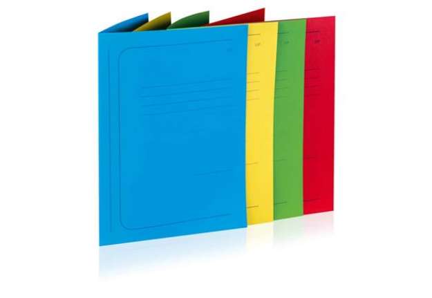Immagine di Cartelline a 3 lembi Brefiocart VIP 25x35 cm azzurro Conf. 20 pezzi - 0205512.AZ