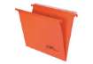 Immagine di Cartelle sospese orizzontali per cassetti Linea Joker 33 cm fondo V - arancio conf. 25 pezzi 400/330