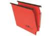 Immagine di Cartelle sospese laterali per armadi Linea Joker 33 cm fondo V - rosso conf. 25 pezzi - 414F LINK -