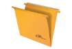 Immagine di Cartelle sospese orizzontali per cassetti Linea Joker 39 cm fondo V - giallo conf. 25 pezzi 400/395