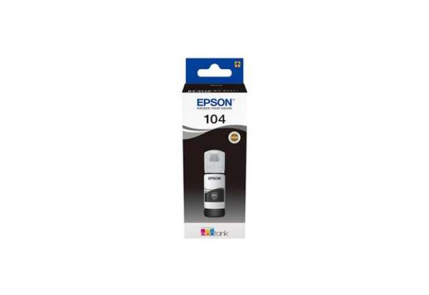 Immagine di Inchiostro in bottiglia Epson 104 EcoTank nero C13T00P140