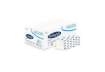 Immagine di Asciugamani interfogliati piagatura a V Bulkysoft Classic 24x21,5 cm bianco Cf. 15 fascette da 200 f