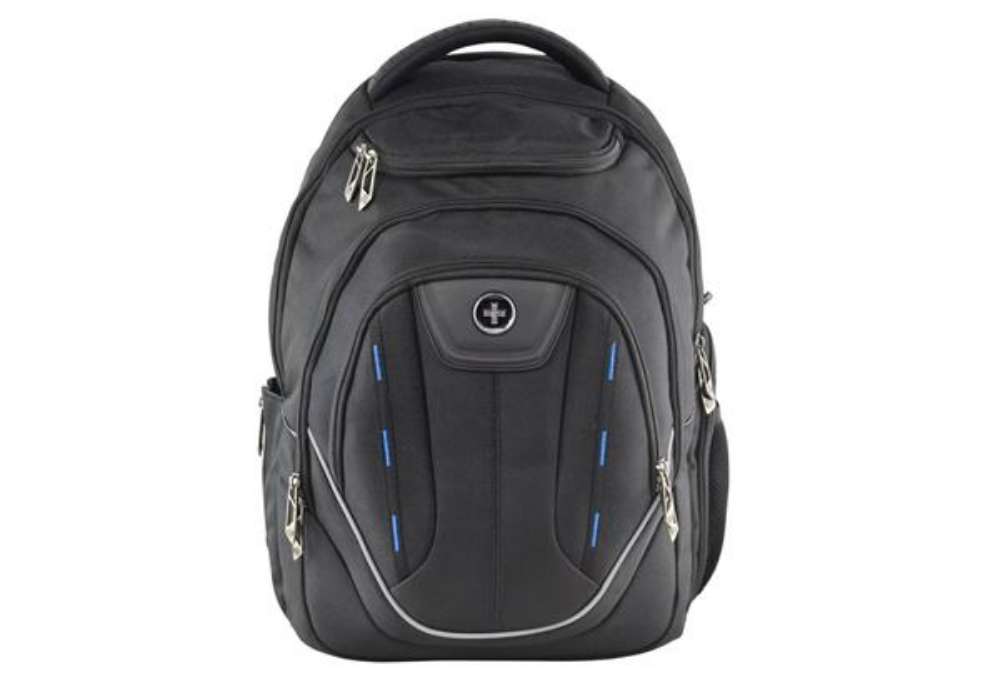 Immagine di Zaino Terabyte Swiss Digital Design 3 scomparti 48x33,5x24,5 cm capienza 37 L - nero -  f000001