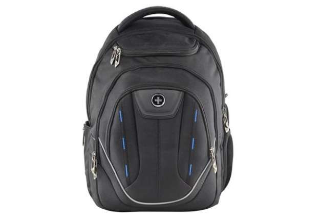 Immagine di Zaino Terabyte Swiss Digital Design 3 scomparti 48x33,5x24,5 cm capienza 37 L - nero -  f000001