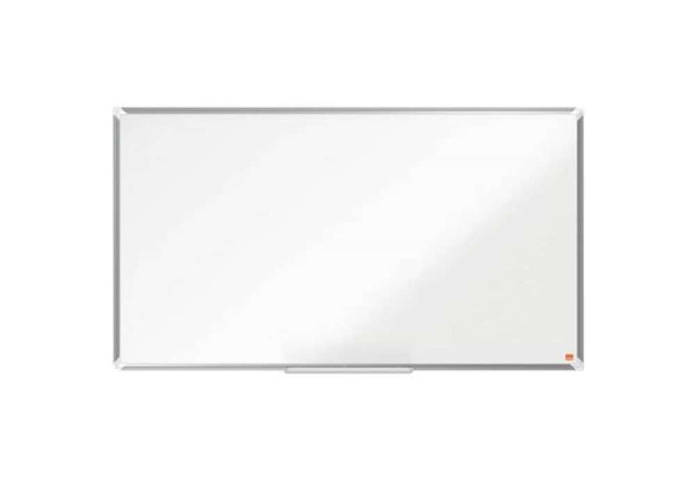 Immagine di Lavagna bianca magnetica Nobo Widescreen laccata Premium Plus 55'' - 1220x690 mm 1915372