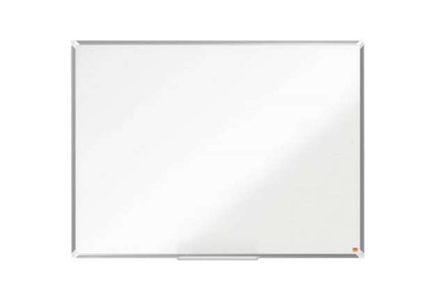 Immagine di Lavagna bianca magnetica da parete Nobo Premium Plus Laccata 1200x900 mm - 1915156