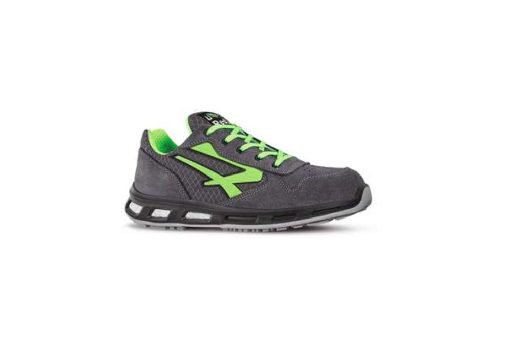 Immagine di Scarpe antinfortunistiche basse Point S1P U-Power nylon grigio-verde n° 40 - RL20036 POINT S1P 40