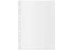 Immagine di Buste a perforazione universale Esselte Office f.to A4 100% riciclate trasparenti - conf. 100 pezzi