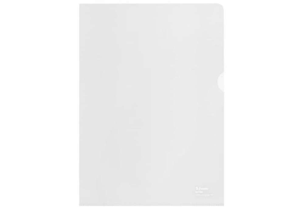 Immagine di Buste a L Esselte De Luxe f.to 22x30 cm 100% riciclate antiriflesso trasparenti conf. 100 pezzi - 62