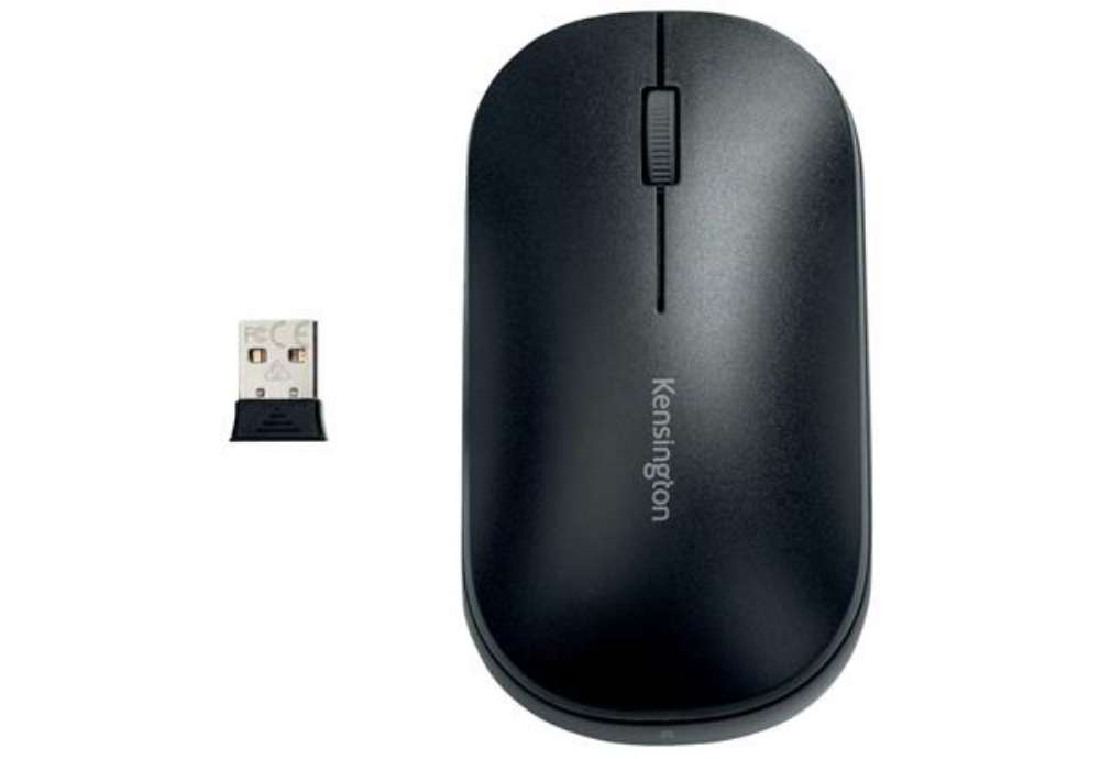 Immagine di Mouse wireless doppio Kensington SureTrack™ 48x184x105 mm nero K75298WW
