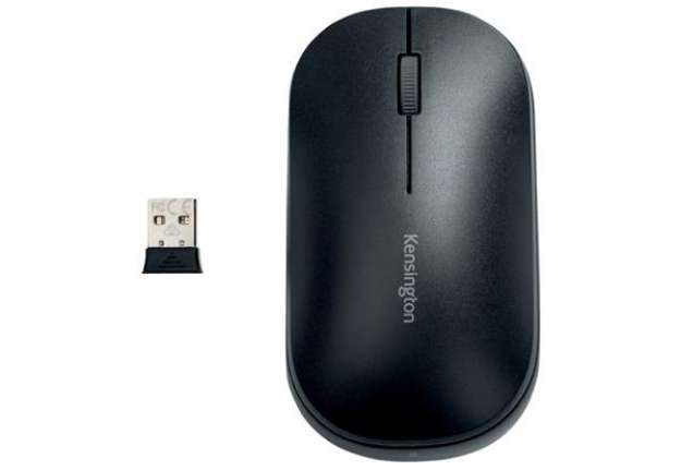 Immagine di Mouse wireless doppio Kensington SureTrack™ 48x184x105 mm nero K75298WW