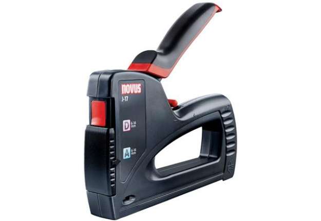 Immagine di Fissatrice manuale J17 Novus verde scuro - 53/6 - 14 mm (A) e 53F/6 - 14 mm (D) - H500017