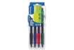 Immagine di Penne gel a scatto Pilot G-2 0,7 mm nero blu rosso verde - Set2go 4 pezzi - 001428
