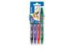 Immagine di Penne a sfera cancellabili Pilot Frixion Ball 0,7 mm nero blu rosso verde Set2go 4 pezzi  - 006821