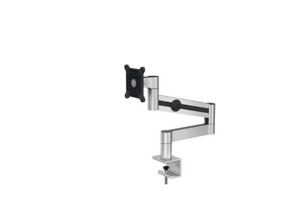 Immagine di Braccio porta monitor per 1 schermo max 27'' DURABLE argento metallizzato 345x470x120 mm - 5083-23