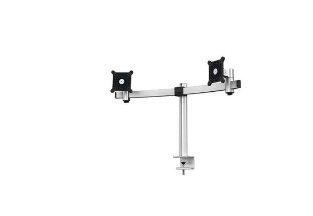 Immagine di Braccio porta monitor per 2 schermi max 27'' DURABLE argento metallizzato 780x445x190 mm - 5085-23