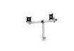 Immagine di Braccio porta monitor per 2 schermi max 27'' DURABLE argento metallizzato 780x445x190 mm - 5085-23