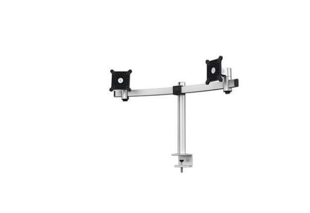 Immagine di Braccio porta monitor per 2 schermi max 27'' DURABLE argento metallizzato 780x445x190 mm - 5085-23