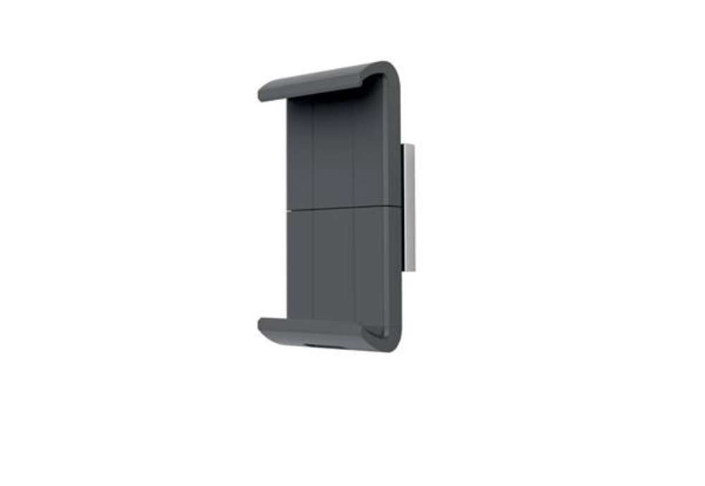 Immagine di Porta tablet da muro DURABLE Tablet Holder Wall XL 85x50x180 mm argento metallizzato - 8938-23