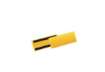 Immagine di Tasche per identificazione a fissaggio magnetico DURABLE 223x81,5 mm giallo Conf. 50 pz - 1757-04