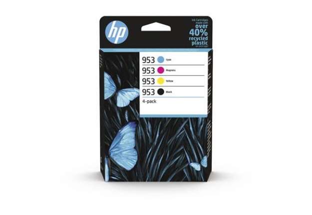 Immagine di Cartuccia HP Multipack 953 nero+ciano+magenta+giallo 6ZC69AE