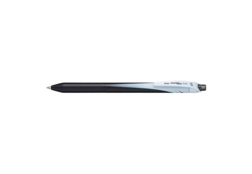 Immagine di Penna roller a scatto Pentel Energel Slim punta 0,7 mm - nero - Value Pack 20+4 penne omaggio - 2222