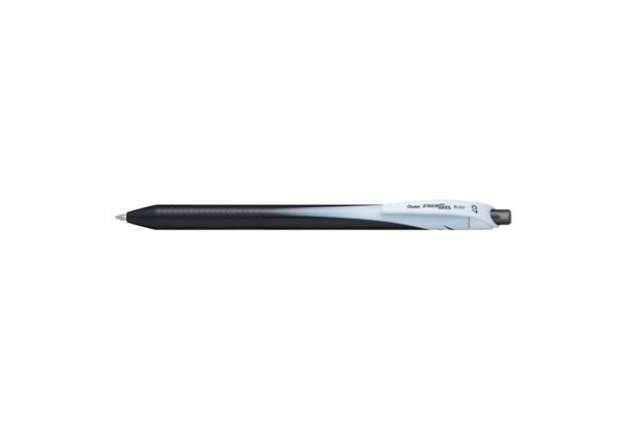 Immagine di Penna roller a scatto Pentel Energel Slim punta 0,7 mm - nero - Value Pack 20+4 penne omaggio - 2222