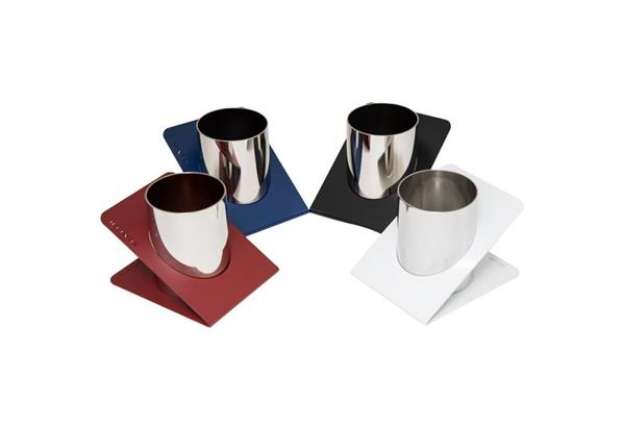 Immagine di Portapenne Zenith 820 - 12,2x10x9,2 cm - Ø interno 6,7 cm - nero - 0608200001
