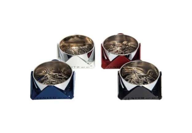 Immagine di Portaclips magnetico Zenith 821 7,8x7,8x6,3 cm - nero - 0608210001