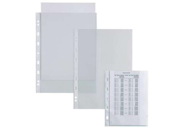 Immagine di Buste in PP buccia Sei Rota Atla 100 - trasparente 21x29,7 cm - confezione 50 pezzi - medio spessore