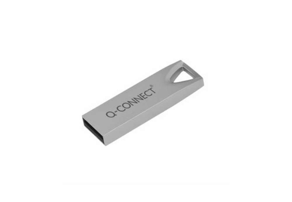 Immagine di Chiavetta USB 2.0 in blister Q-Connect Premium argento - 32 GB - KF11480