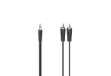 Immagine di Cavo Jack 3.5 mm - 1,5 metri - 2x RCA Hama nero 7200720