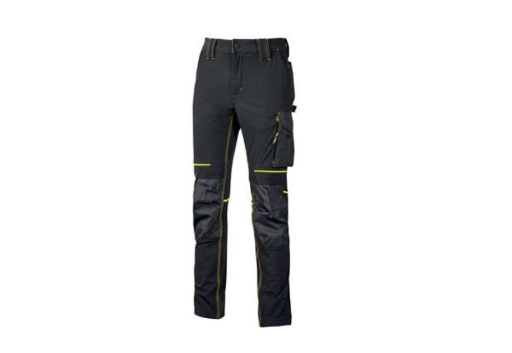 Immagine di Pantalone da lavoro U-Power ATOM Black Carbon - taglia XL PE145BC-XL