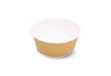 Immagine di Contenitore Fast Food Scatolificio del Garda S120 Biopol laminato Biopolimero Ø185xH.66 mm avana cf.