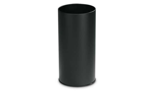 Immagine di Portaombrelli in metallo tondo Stil casa nero - diametro 24 cm - H. 49 cm - F451265
