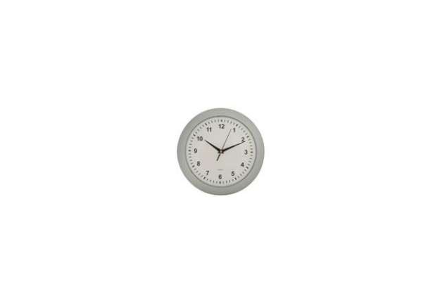 Immagine di Orologio da parete Methodo Slim - diametro Ø 31,5 cm -  silver V150102