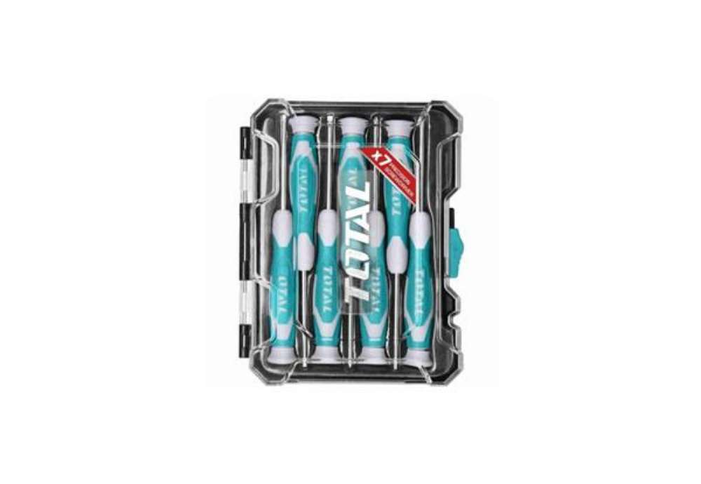 Immagine di Set 7 cacciaviti di precisione THT250726 Total 7 pz 10630355