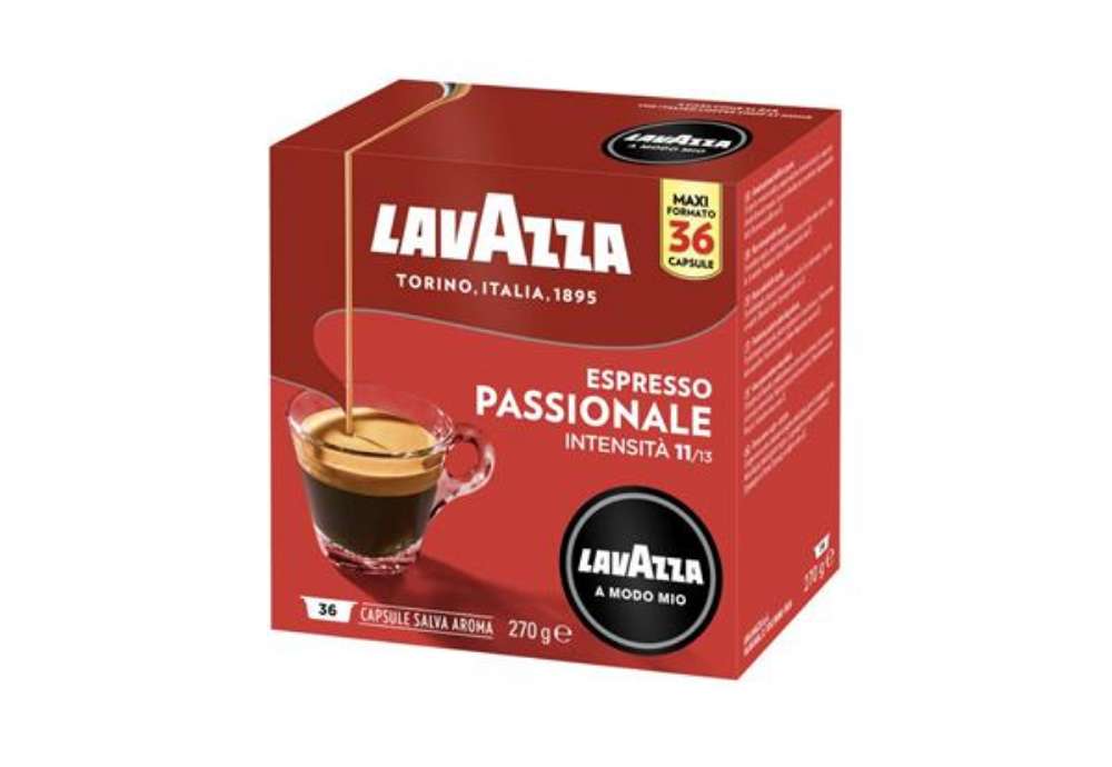 Immagine di Caffè in cialde Lavazza Astuccio 36 capsule A Modo Mio Passionale - GLAMMAP36
