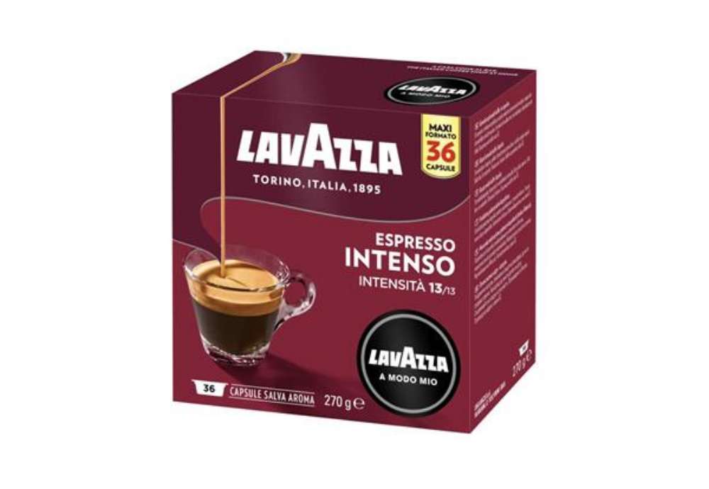 Immagine di Caffè in cialde Lavazza Astuccio 36 capsule A Modo Mio Intenso - GLAMMIN36