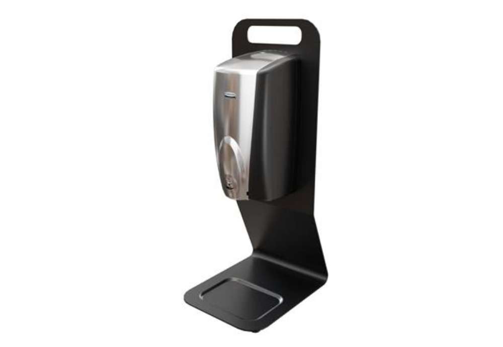Immagine di Staffa da tavolo Countertop per dispenser Autofoam (Dispenser escluso) Rubbermaid nero - 2143544