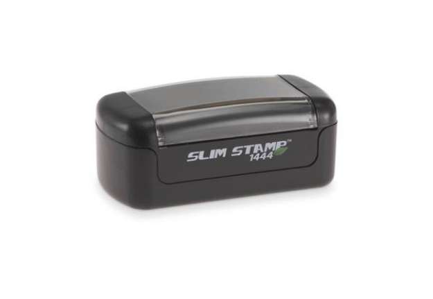 Immagine di Timbro di testo preinchiostrato tascabile Trodat Slim Stamp 1444  Z style - 12x41 mm 103067