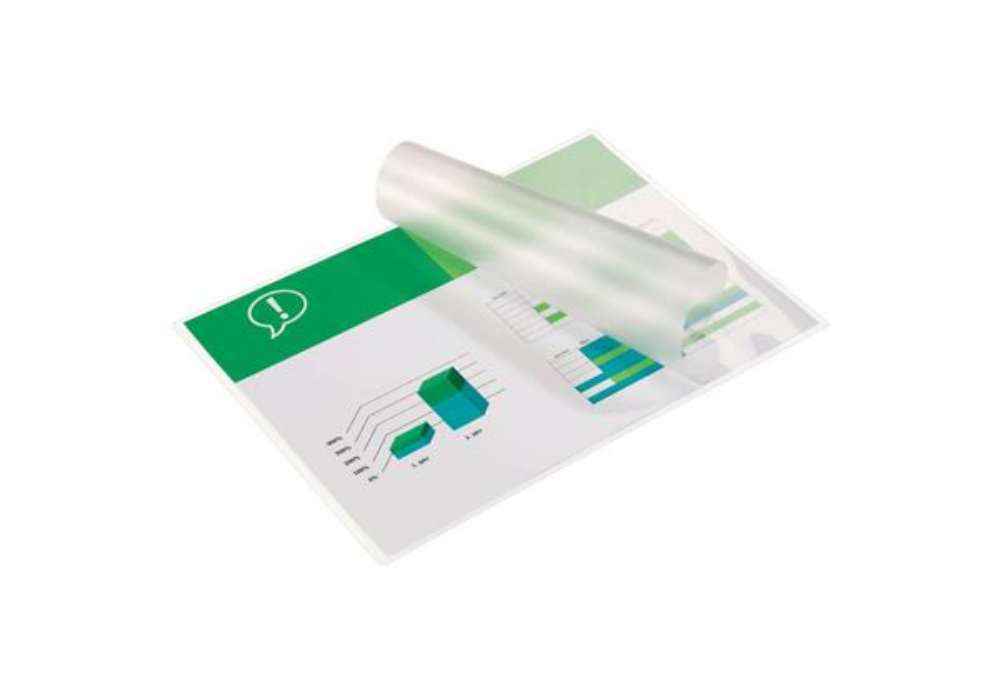 Immagine di Pouches per plastificatrici GBC 2x100 µm finitura lucida - A3 Conf. 100 pezzi  - 3740307