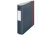 Immagine di Registratore Leitz Cosy Active con meccanismo a leva 180° - A4 - dorso 8,2 cm - grigio velluto - 103