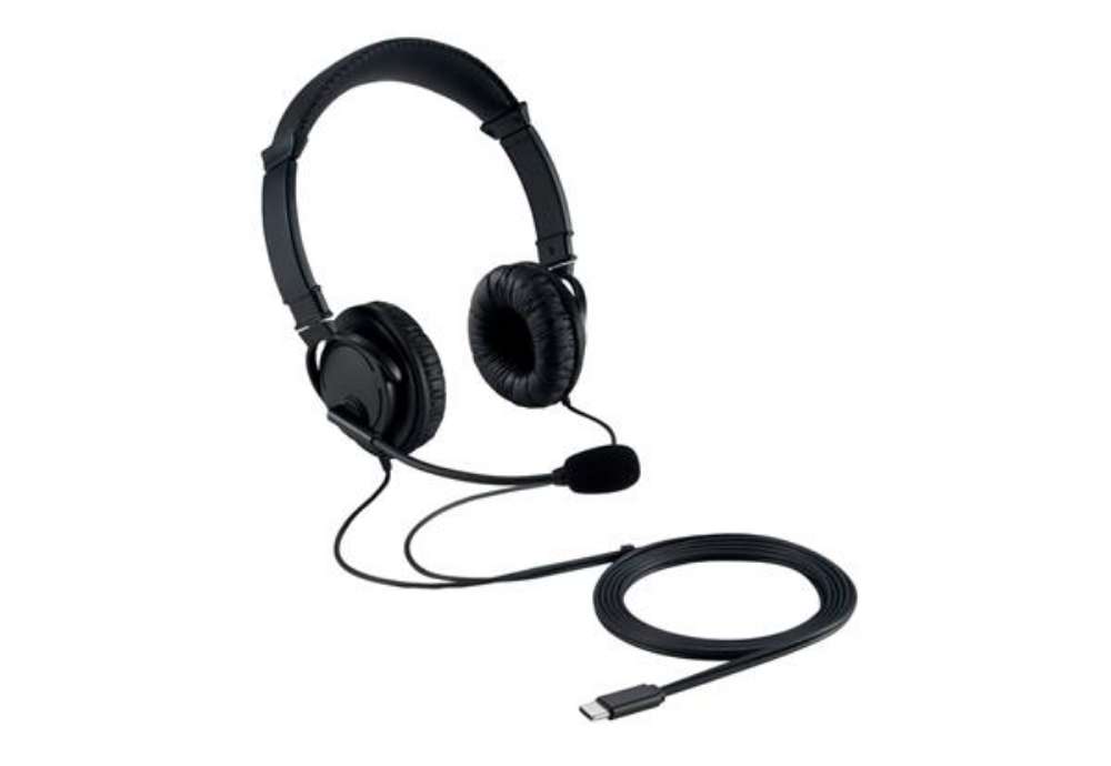 Immagine di Cuffie Hi-Fi USB-C - con microfono Kensington nero K97457WW