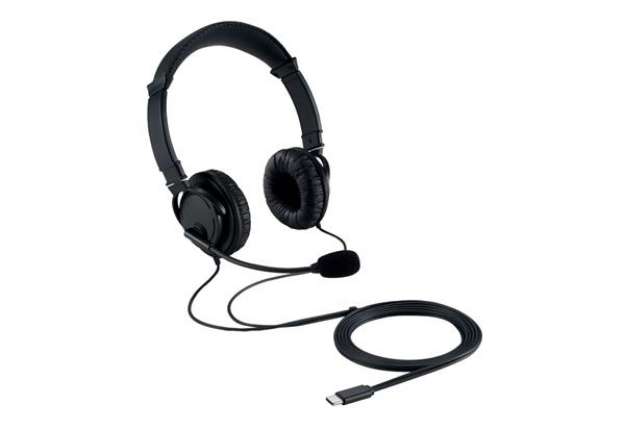 Immagine di Cuffie Hi-Fi USB-C - con microfono Kensington nero K97457WW