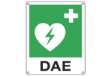 Immagine di Cartello d'emergenza 25x31 cm Cartelli Segnalatori ''Defibrillatore d'emergenza'' E20109X