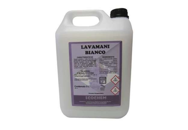 Immagine di Detergente lavamani bianco Ecochem 5 lt  071011QL005A939