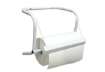 Immagine di Portarotolo industriale in metallo Hylab Ø 40 cm bianco 4098/MSV